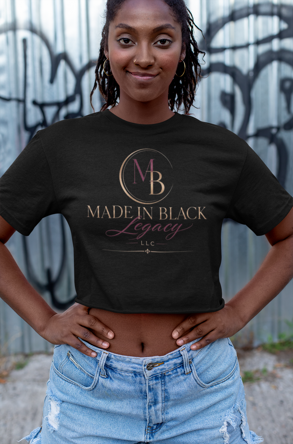 Made In Black Legacy LLC | Queen Energy Women's Graphic Tee | Soft Lightweight Cotton Shirt