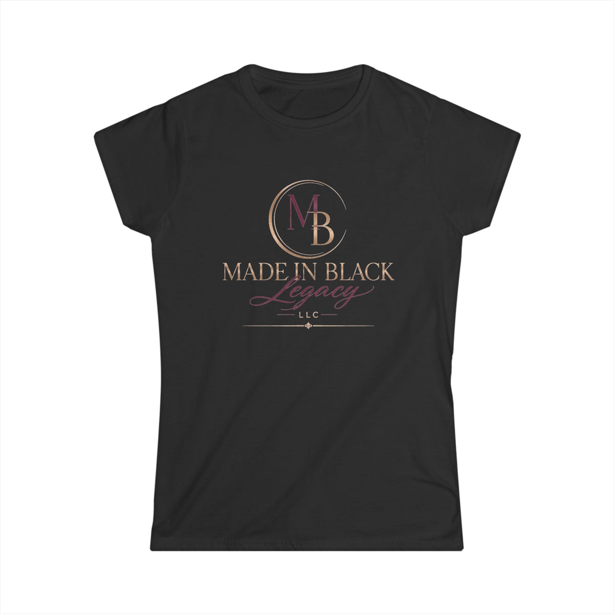Made In Black Legacy LLC | Queen Energy Women's Graphic Tee | Soft Lightweight Cotton Shirt